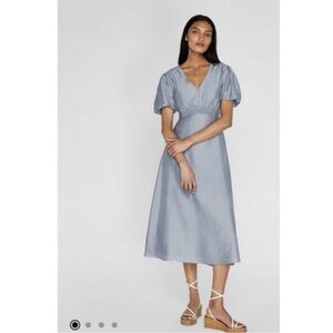 Club Monaco Elegant Blue Dress